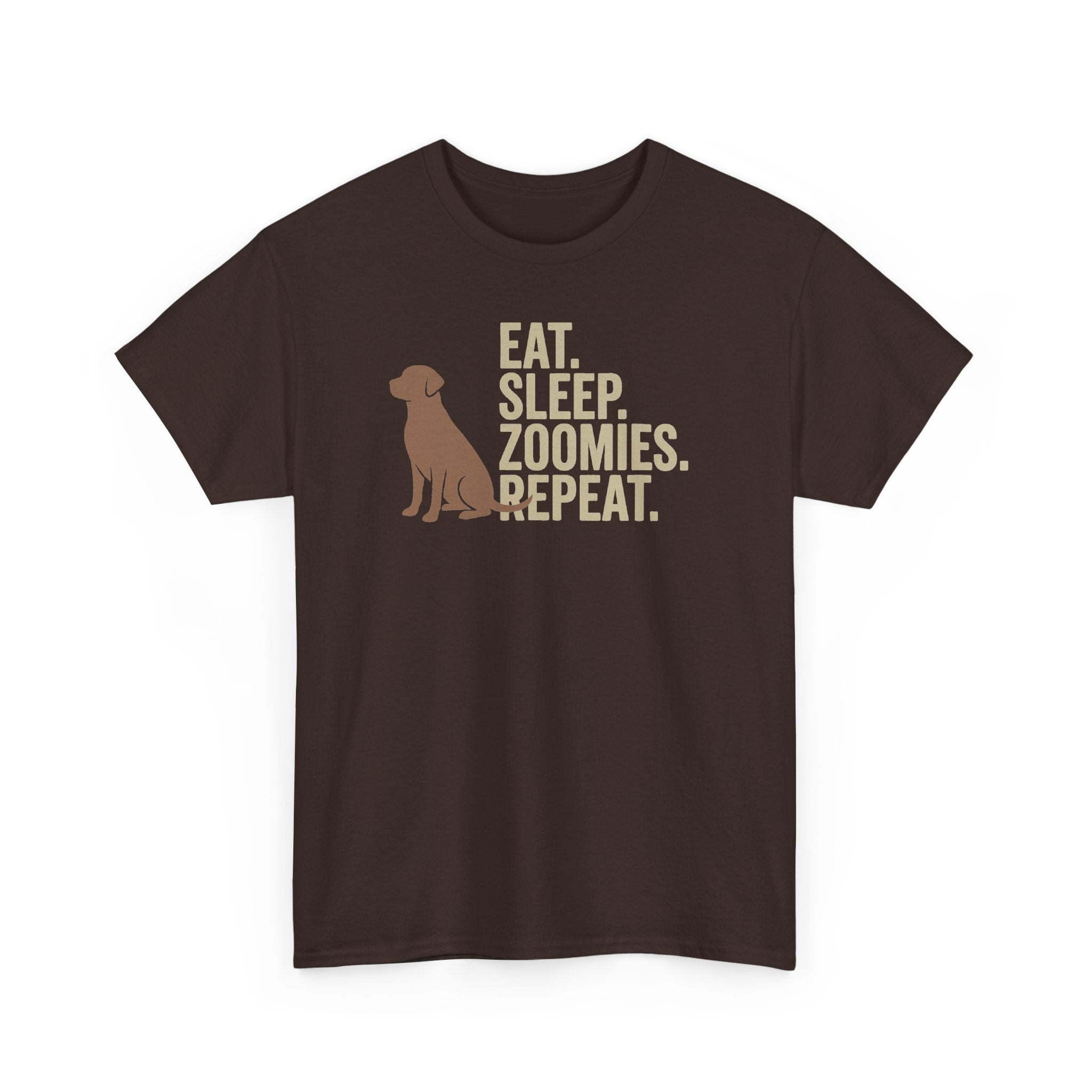 Eat Sleep Zoomies Repeat Lab T-shirt