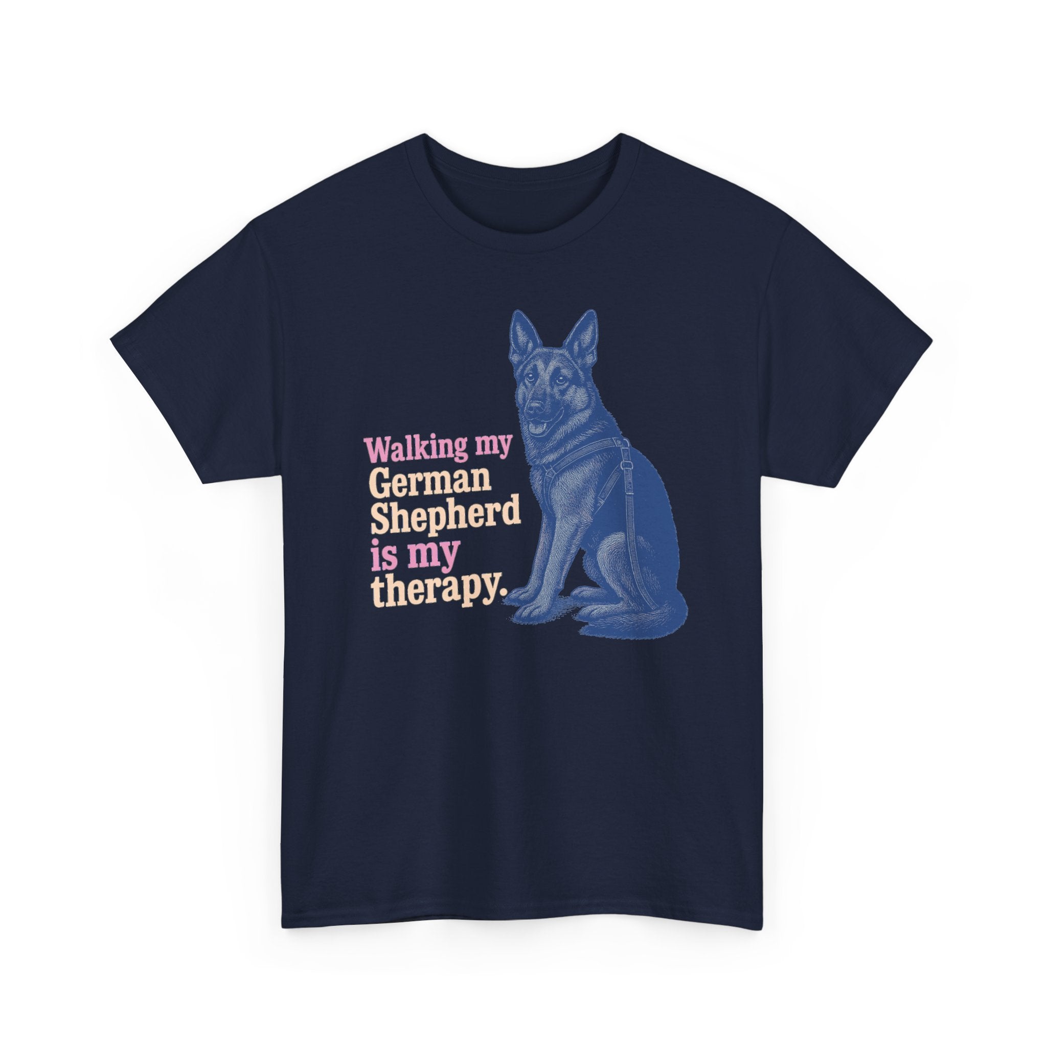 German Shepherd Zen Walker T-shirt