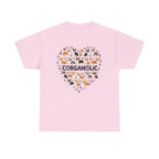 Corgi Corgaholic Heart T-Shirt
