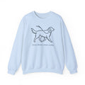 Dog Walks Golden Retriever sweatshirt, view 5