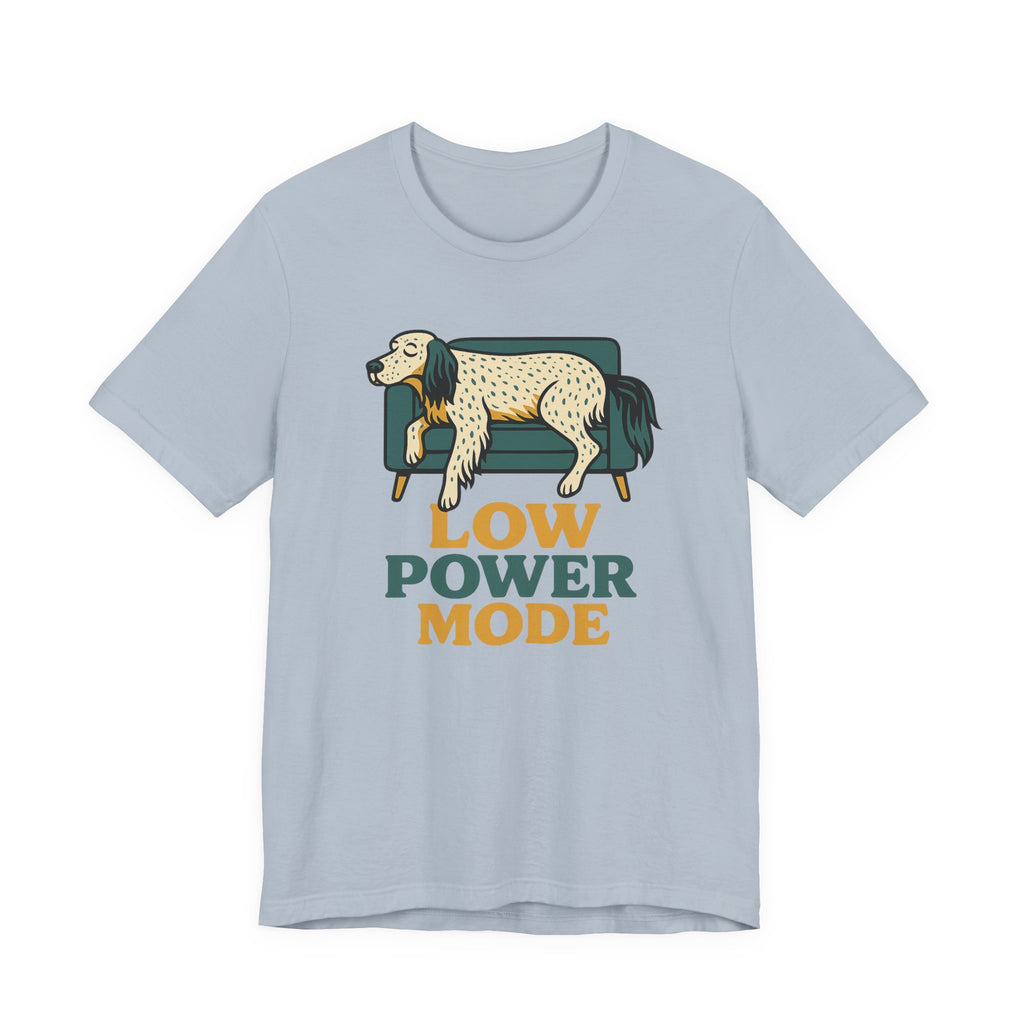 English Setter Low Power Mode Tee
