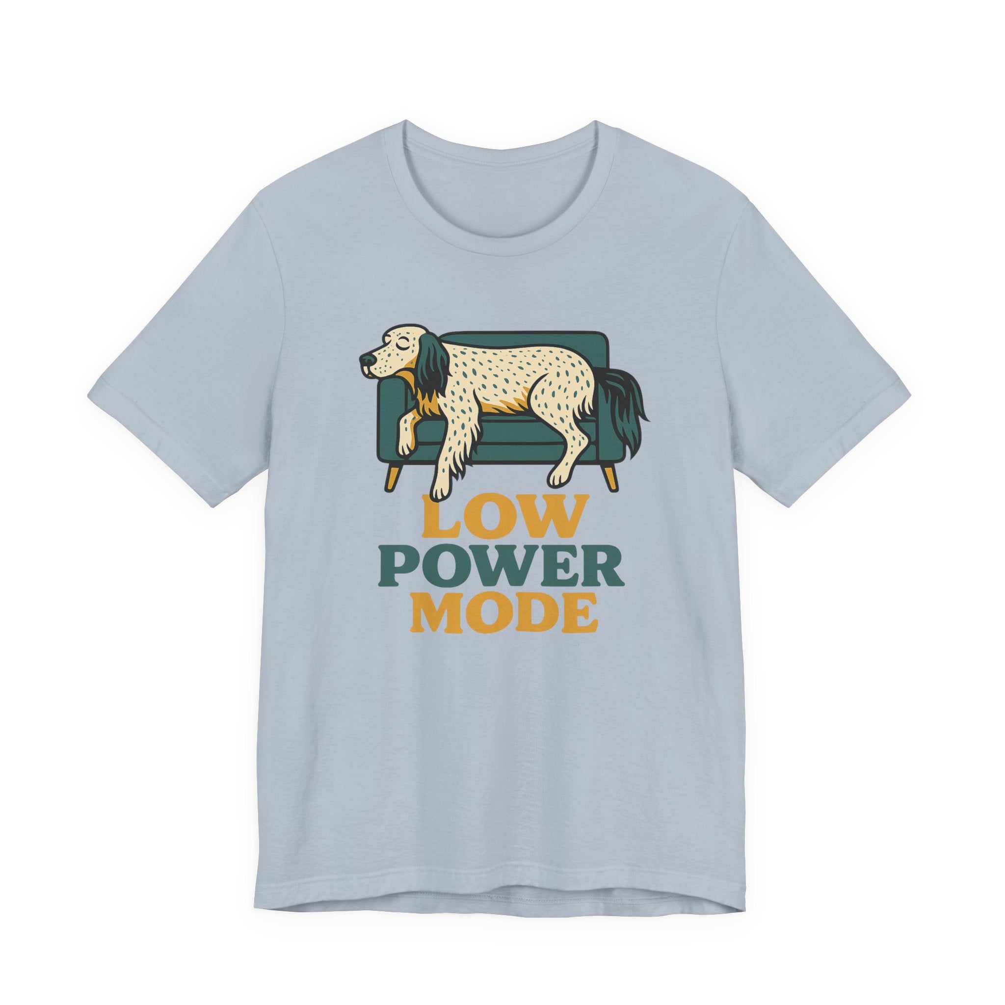 English Setter Low Power Mode Tee