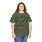 German Shorthaired Pointer 'Pointing since day one' t-shirt