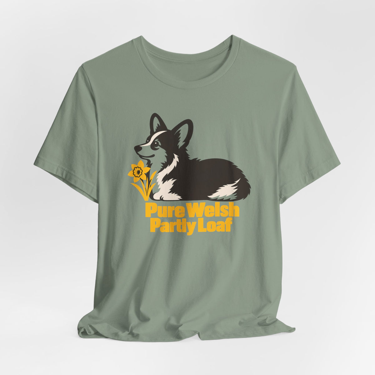 Pure Welsh Partly Loaf Corgi T-Shirt