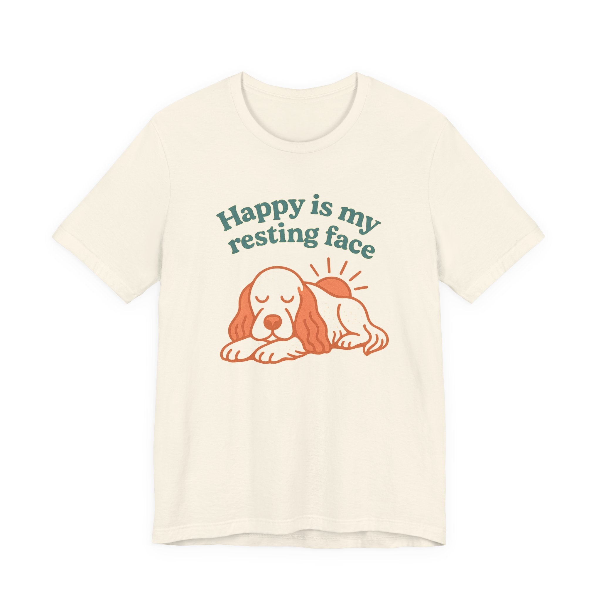 English Setter Happy Is My Resting Face Tee