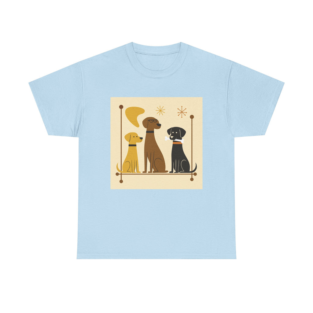 Retro Mid-Century Mod Labs T-Shirt