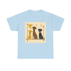 Retro Mid-Century Mod Labs T-Shirt
