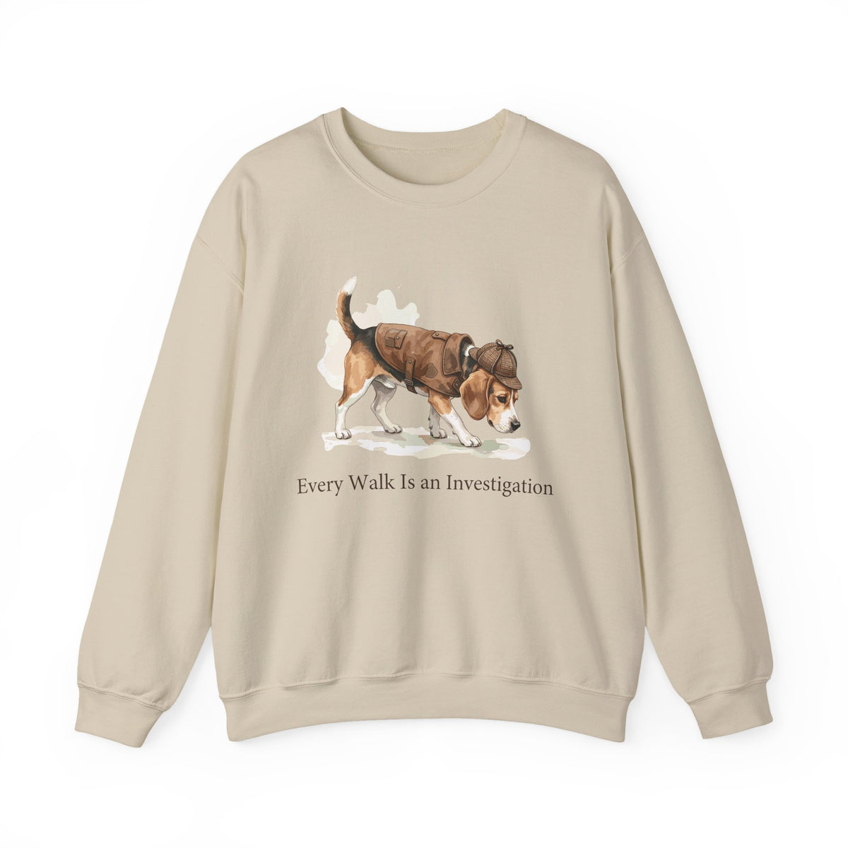 Every Walk Detective Beagle Sweatshirt