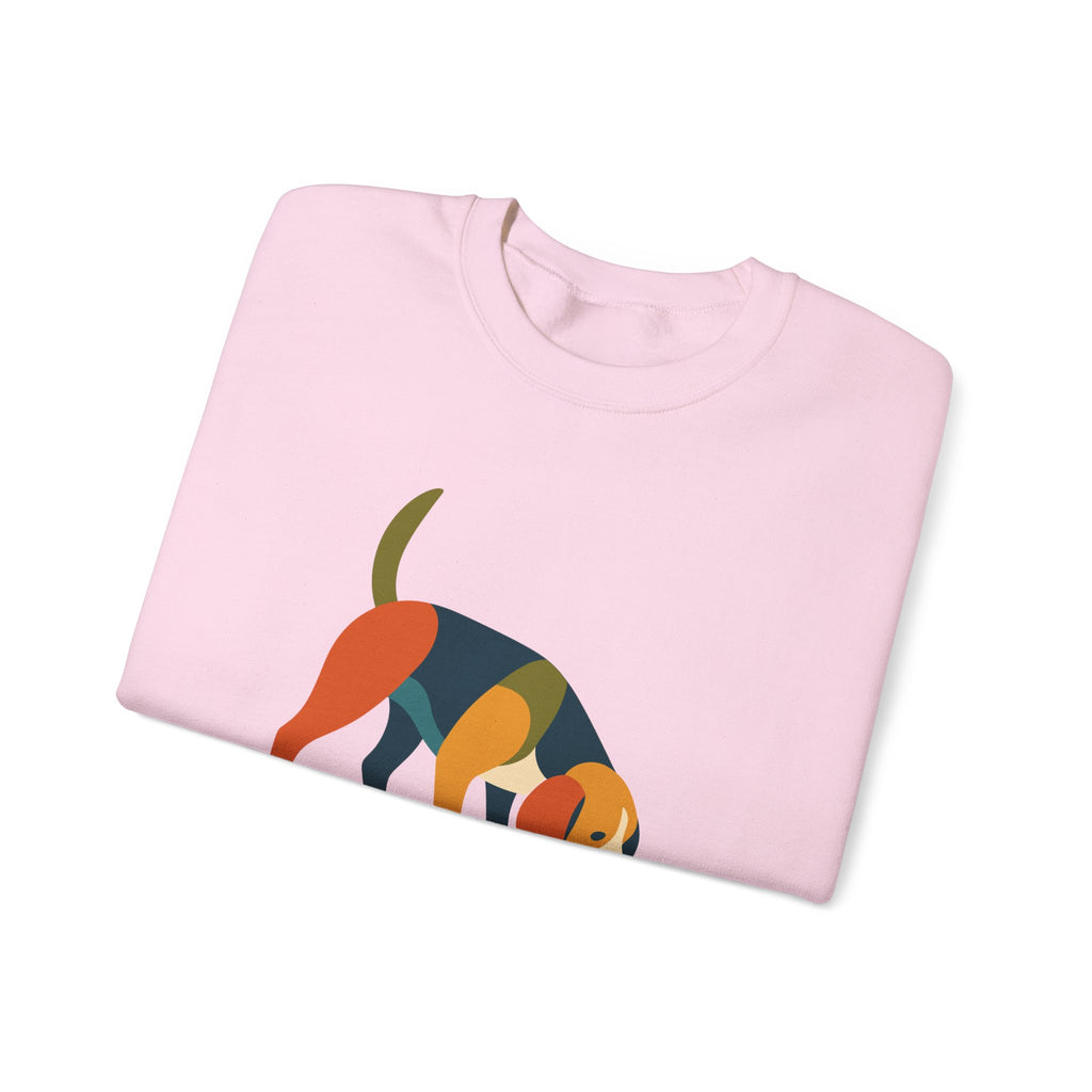 Feral Little Creature Sniffing Beagle Sweatshirt