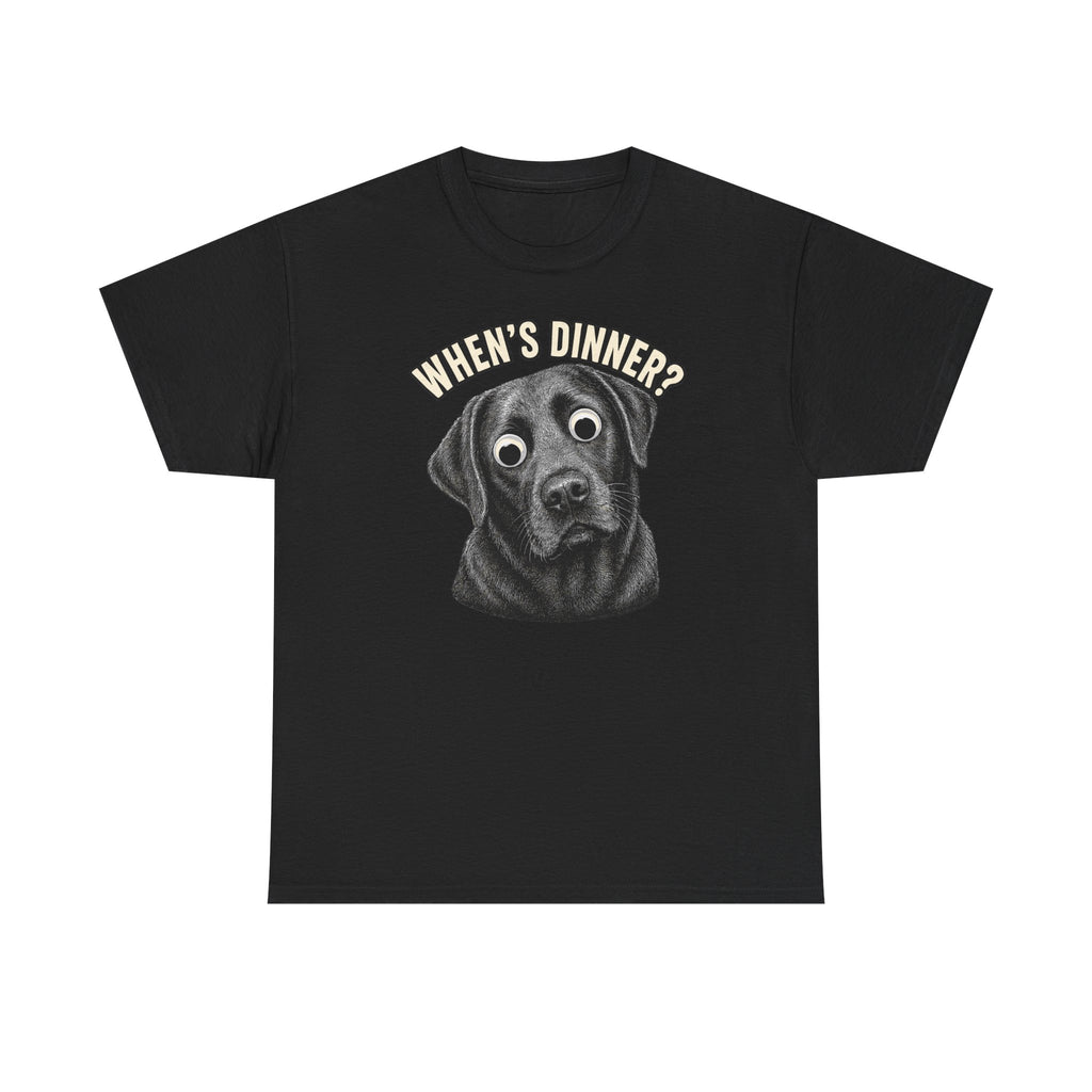 Dinner Black Lab T-Shirt