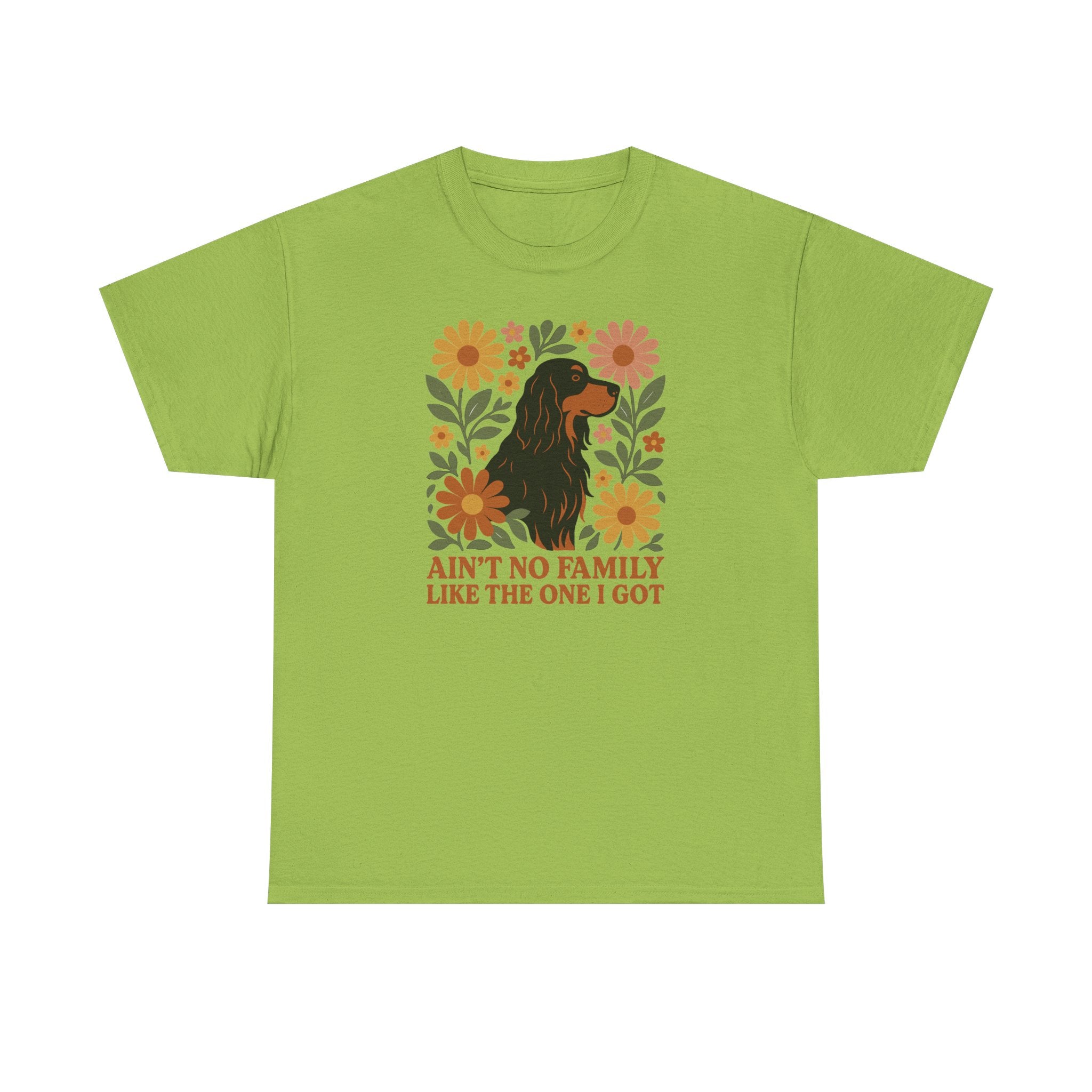 Ain't No Family Like the One I Got Dog Gordon Setter T-Shirt