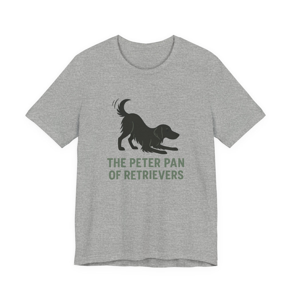 Flat-Coat Peter Pan of Retrievers Tee