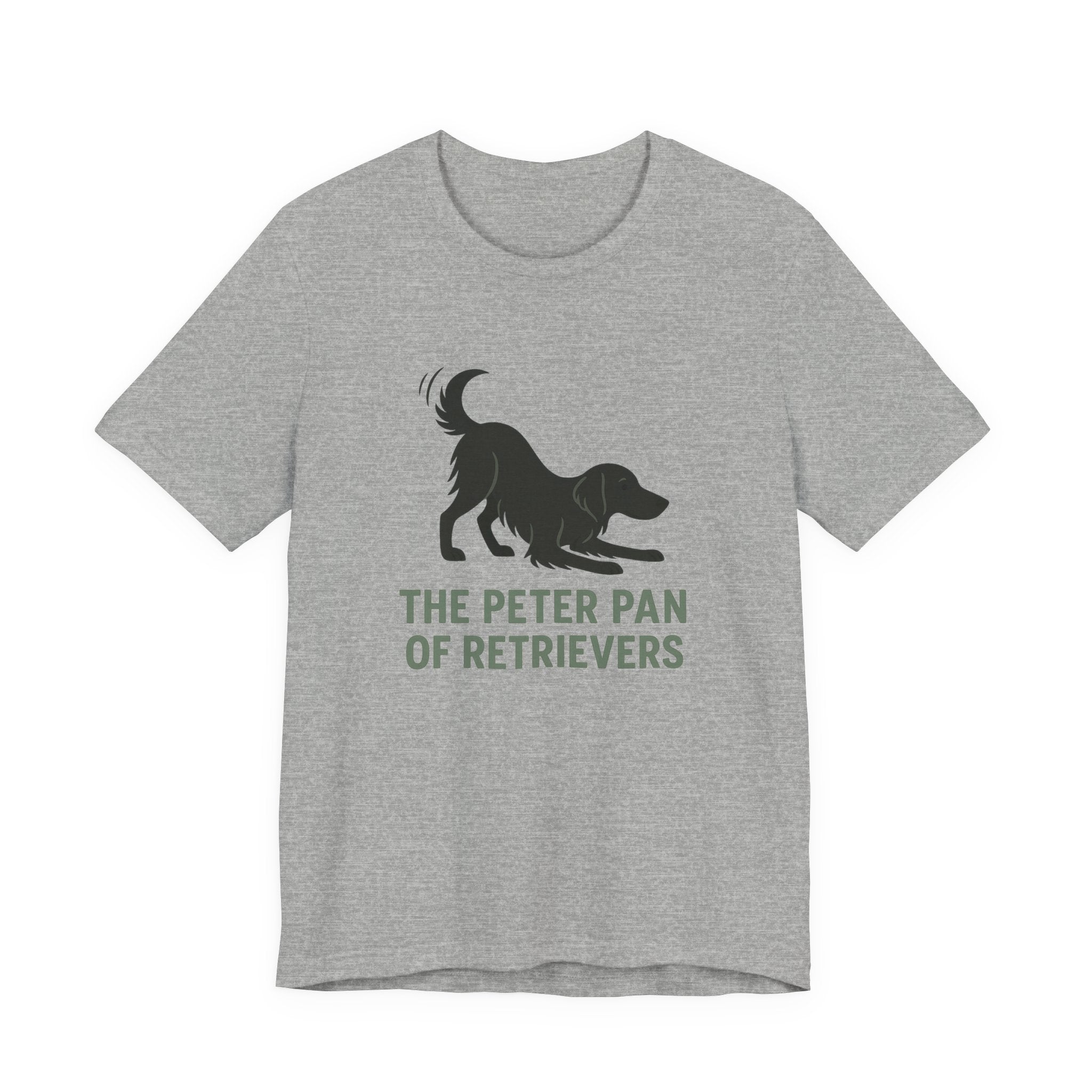 Flat-Coat Peter Pan of Retrievers Tee