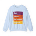 Eat Sleep Pet Goldens Repeat Sweatshirt