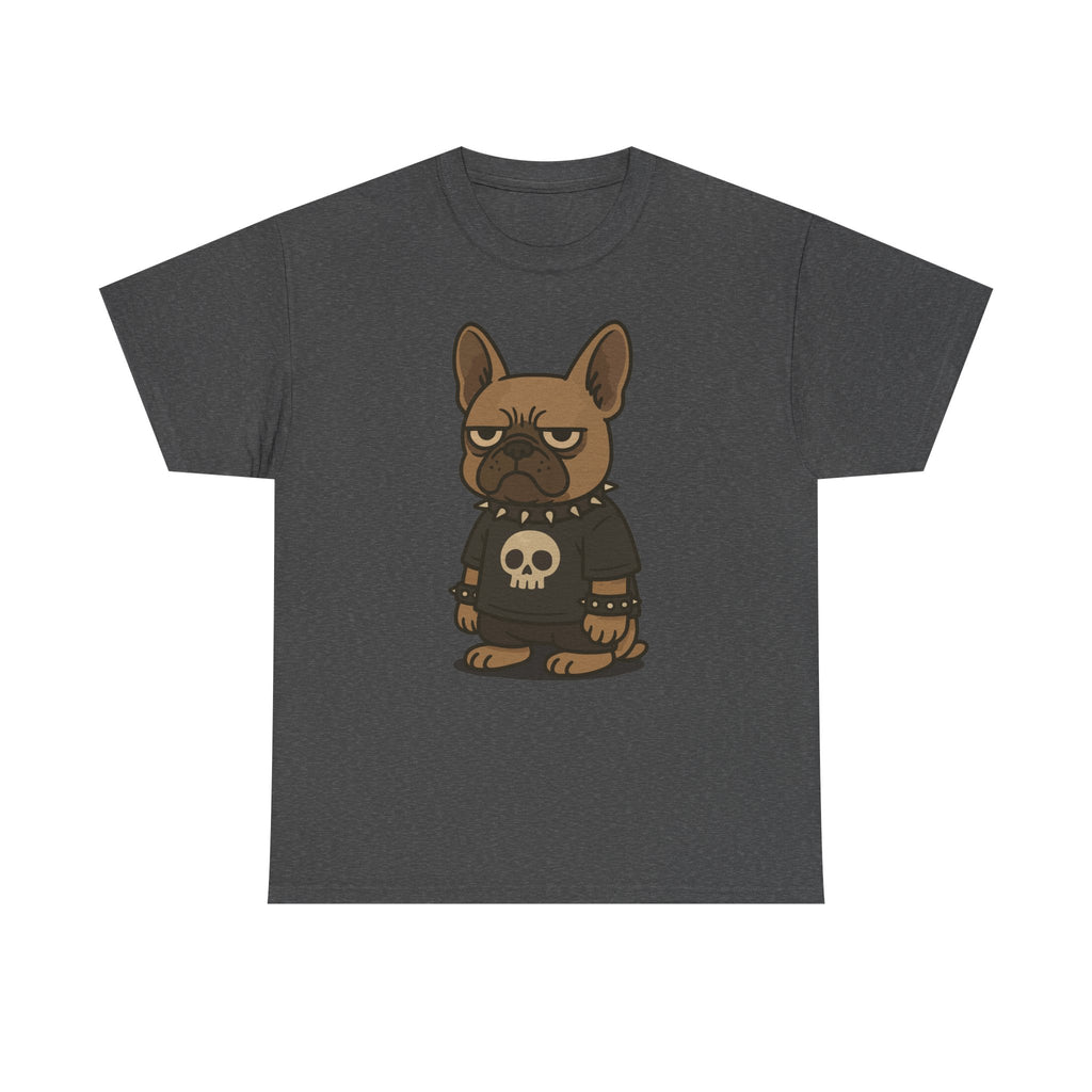 Punk Goth French Bulldog T-Shirt Graphic T-Shirt