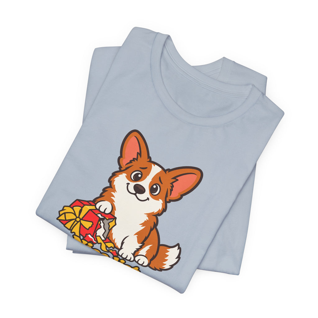 Nice List Pending Review Corgi T-Shirt