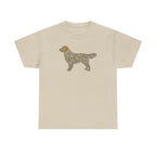 Golden Retriever Typographic Art T-Shirt