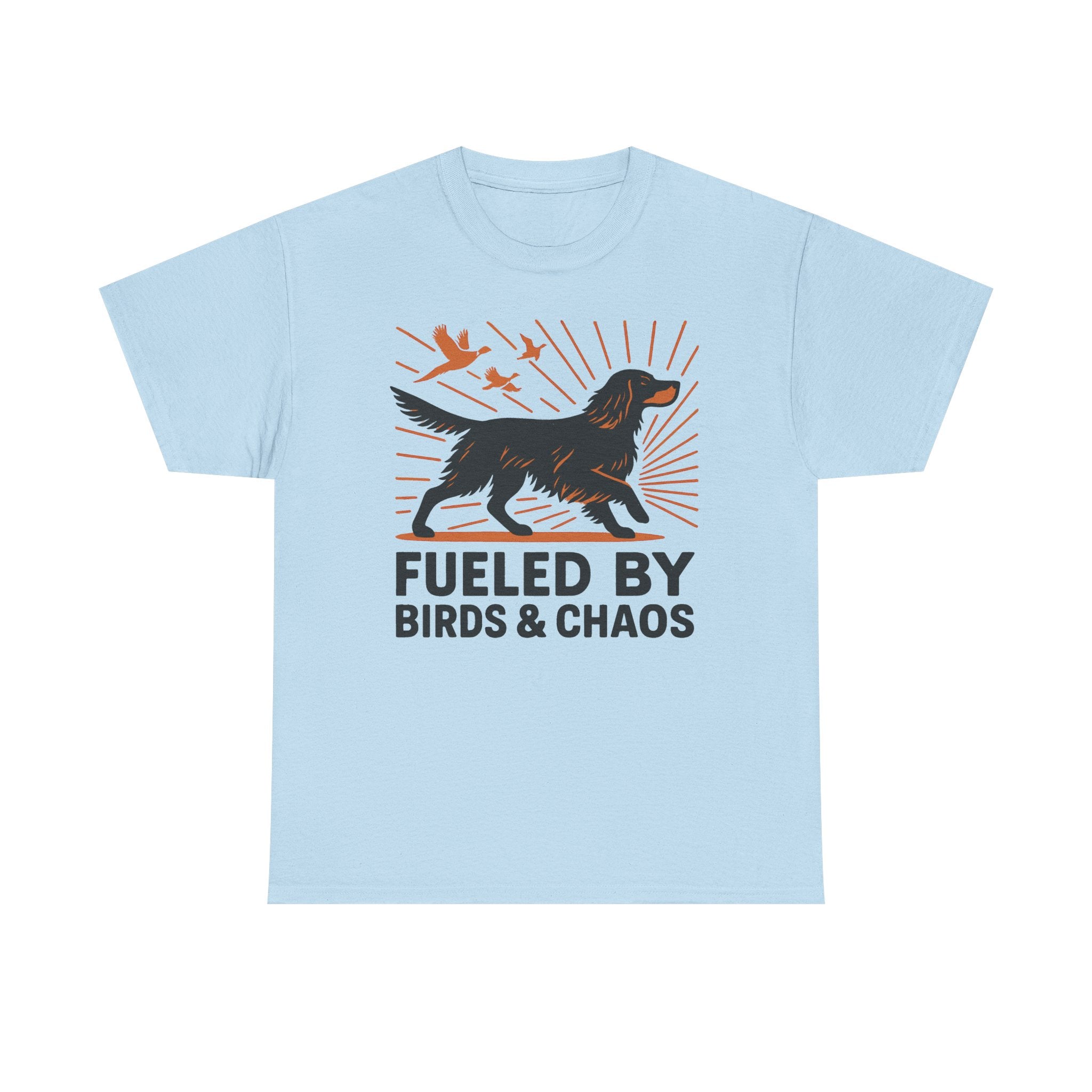 Fueled By Birds And Chaos Gordon Setter T-Shirt