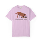 Live Free Dig Holes Lab T-Shirt