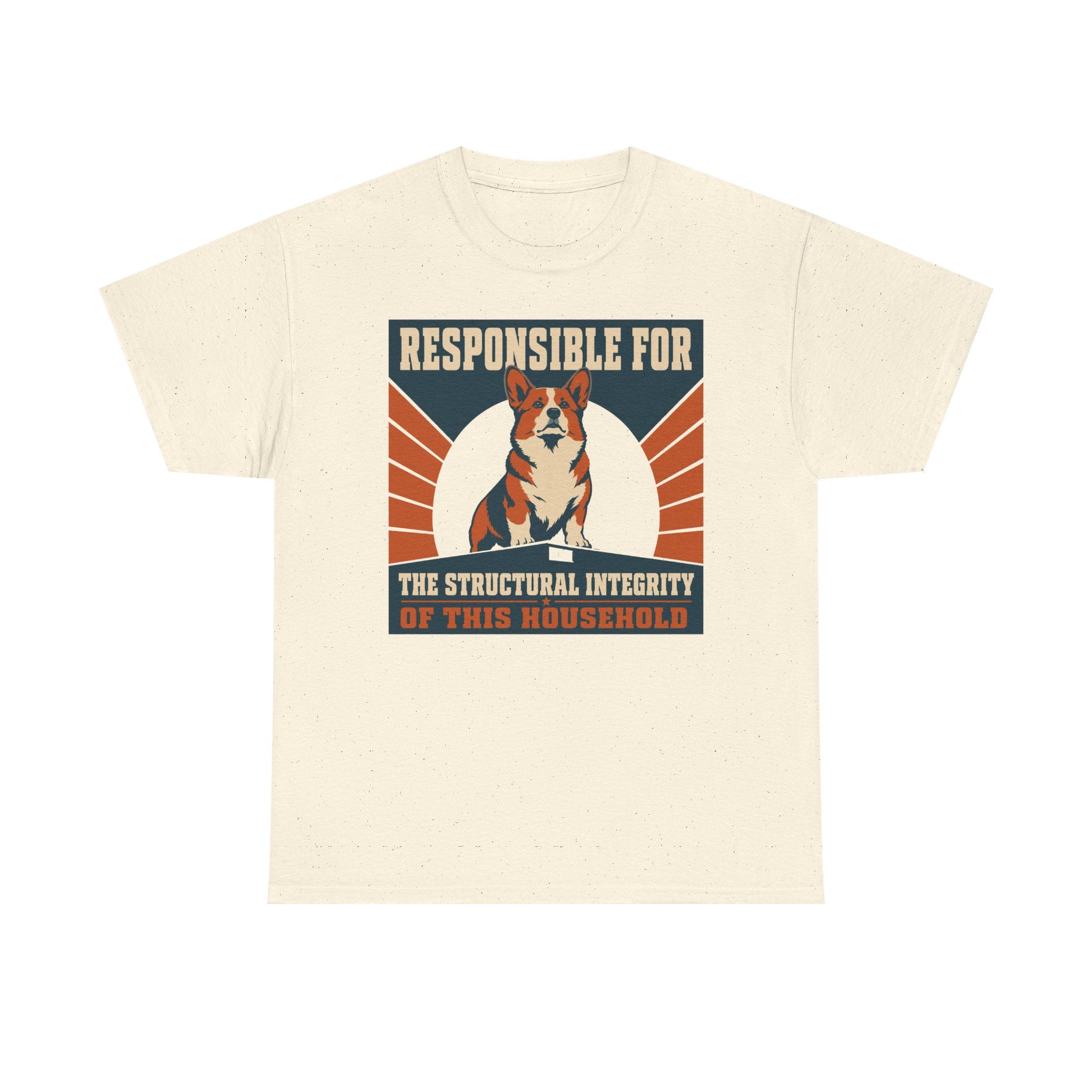 Structural Integrity Corgi Graphic T-shirt