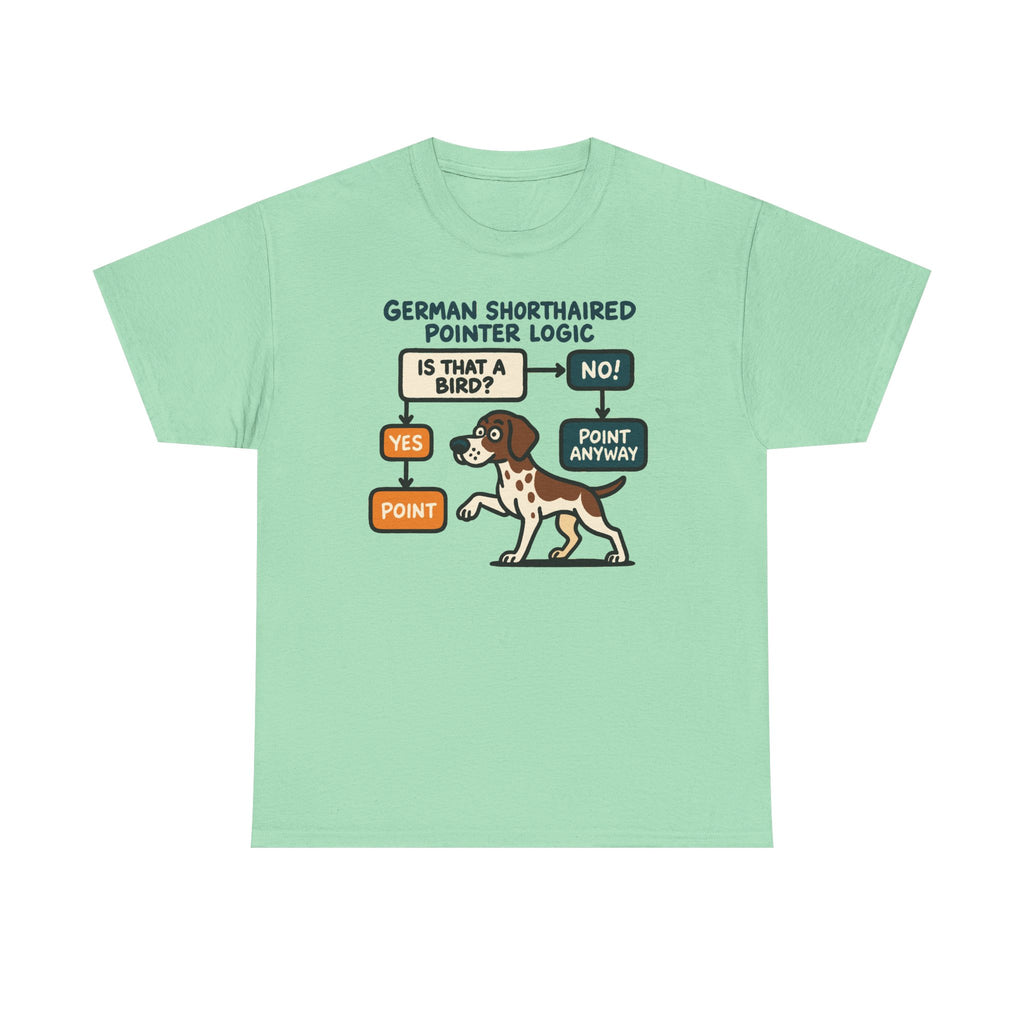 German Shorthaired Pointer Logic T-shirt