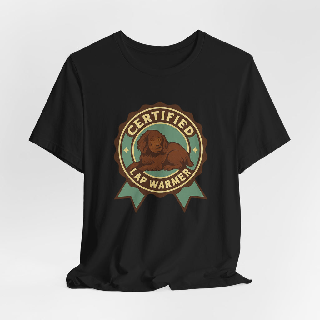 Boykin Spaniel Certified Lap Warmer Tee