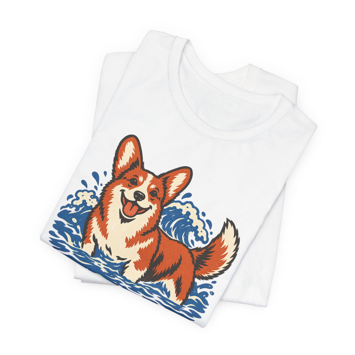 Surfs Up Legs Arent Corgi T-Shirt