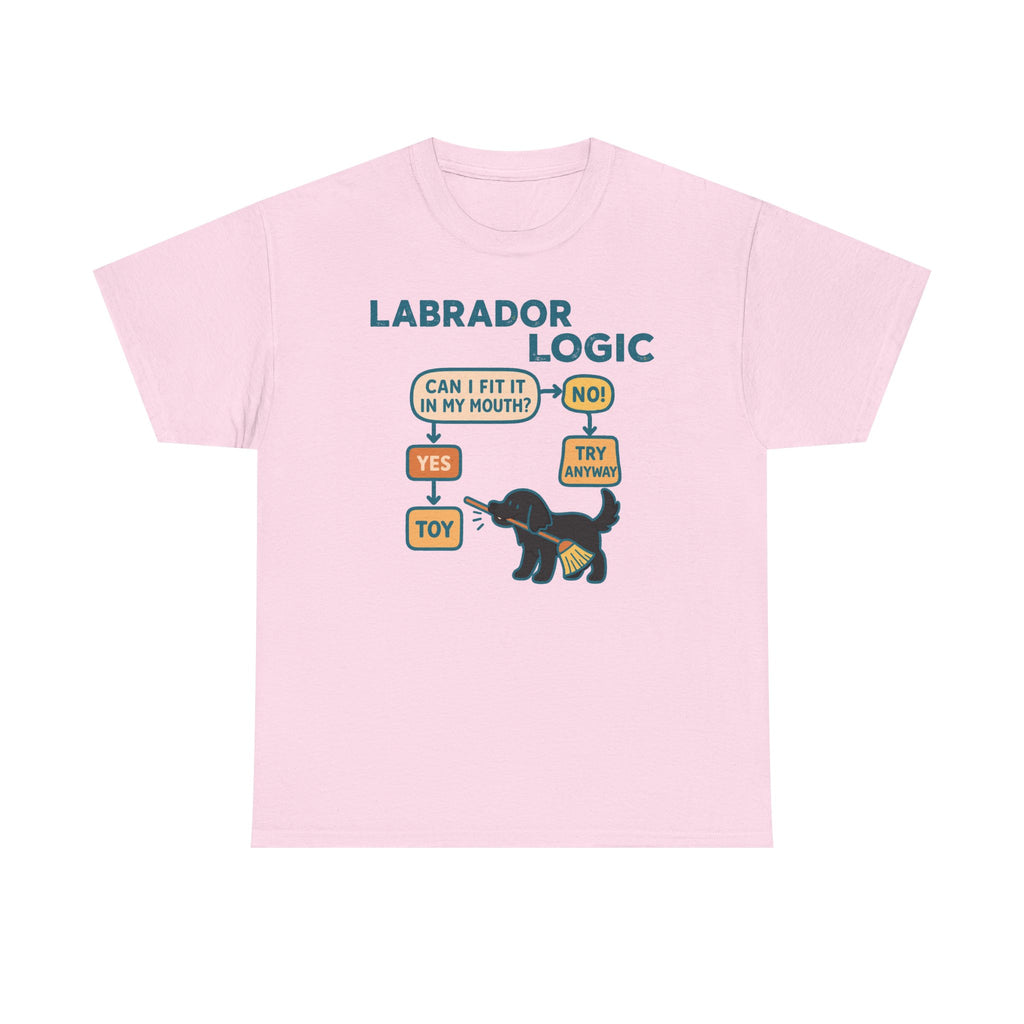 Labrador Logic Flowchart T-shirt