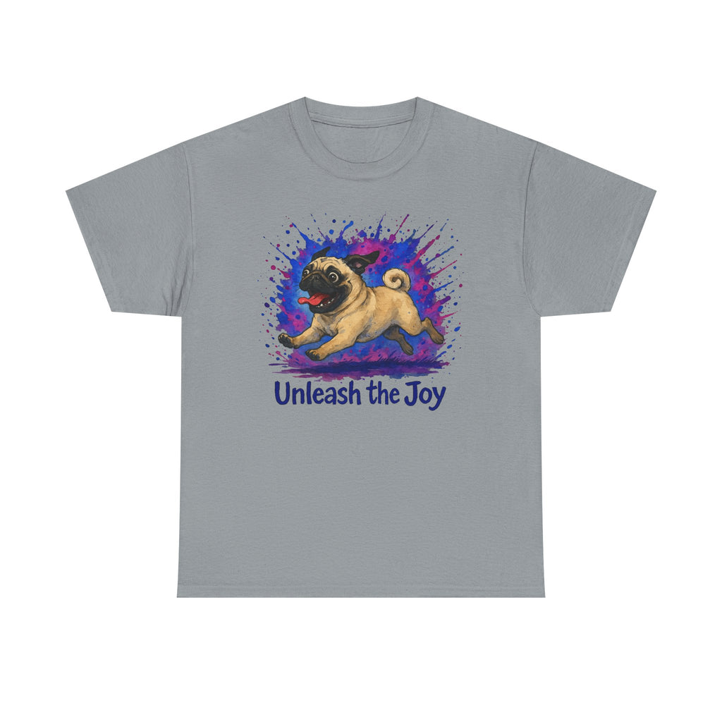 Joyful Pug Splash T-Shirt