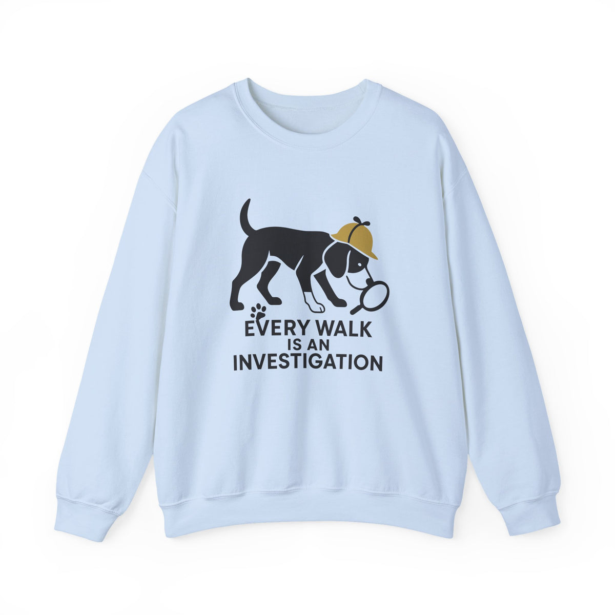 Every Walk Is An Investigation Beagle Artwork Sweatshirt