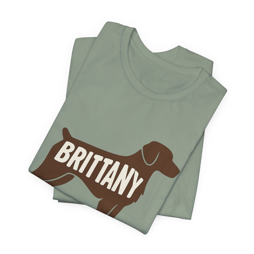 Brittany Spaniel Silhouette Tee