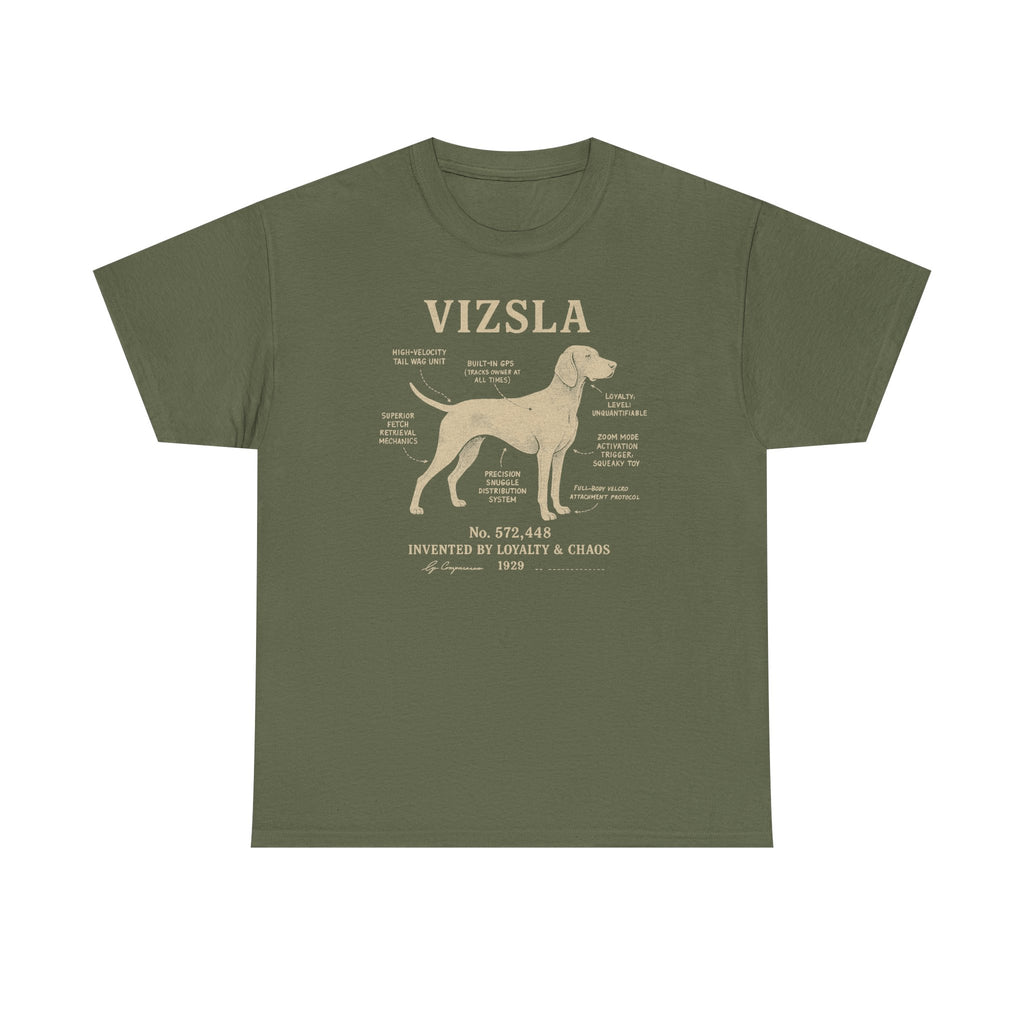 Vizsla Patent Blueprint Premium T-shirt