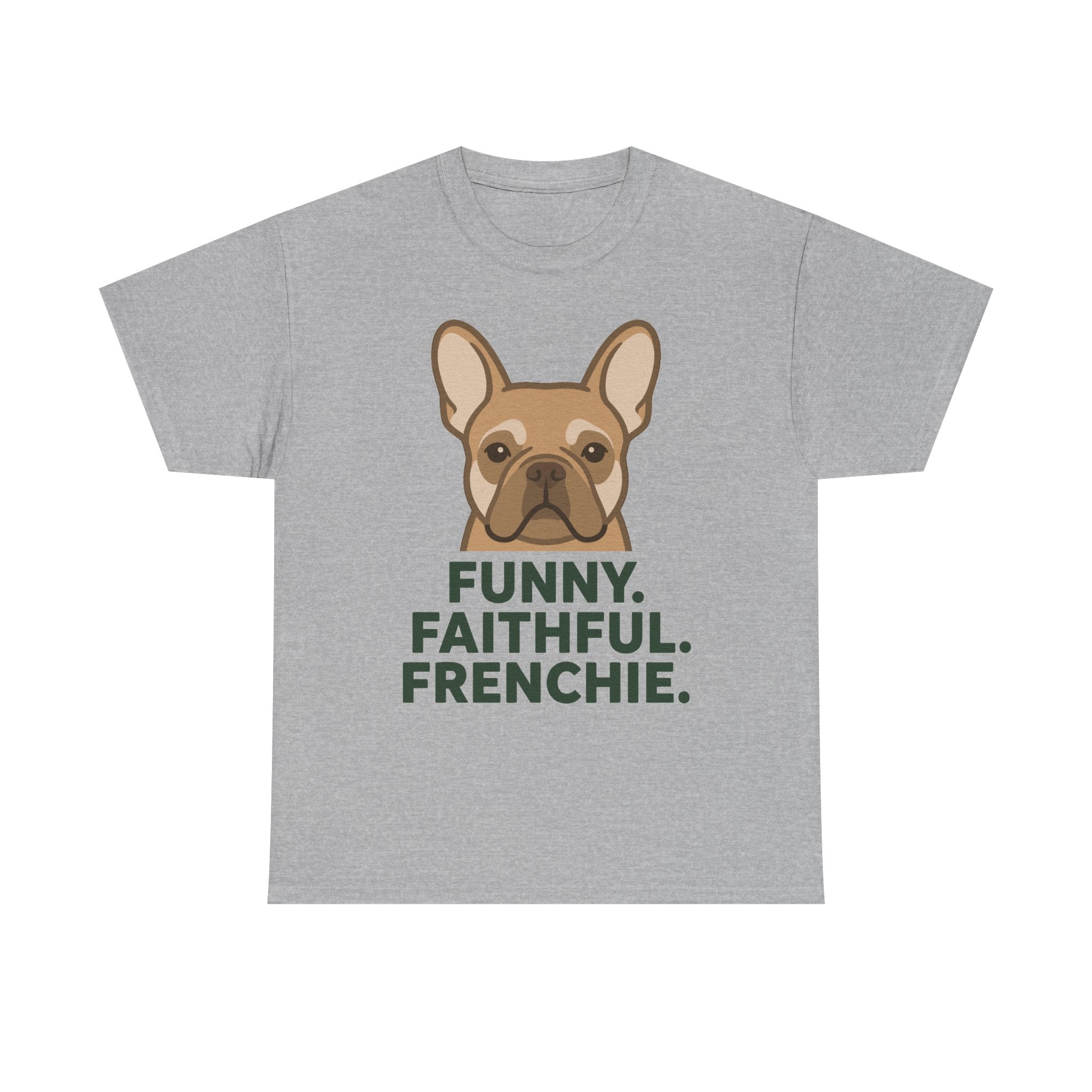 Faithful Frenchie Spirit Graphic T-Shirt