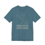 Weimaraner Doors Solved Tee