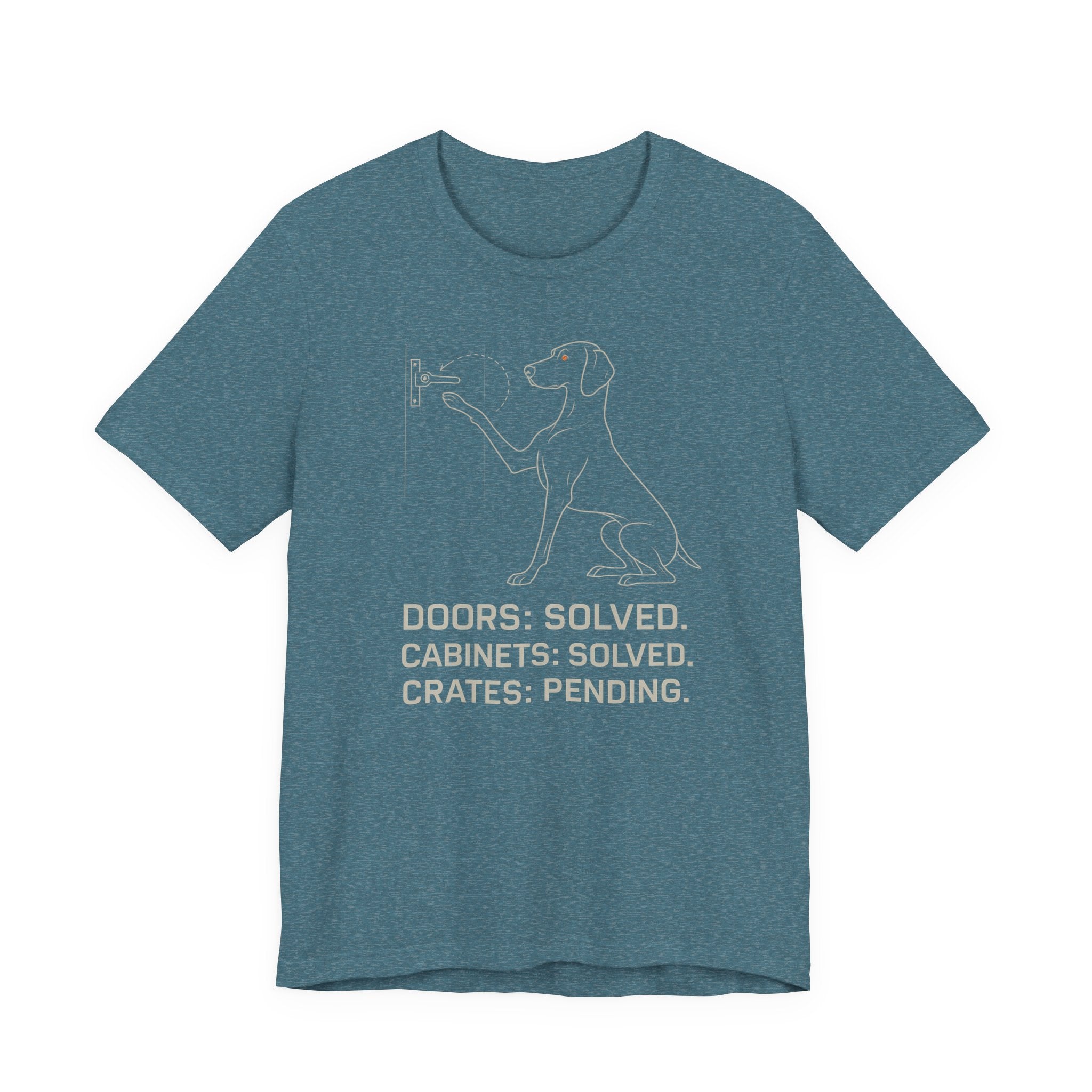 Weimaraner Doors Solved Tee