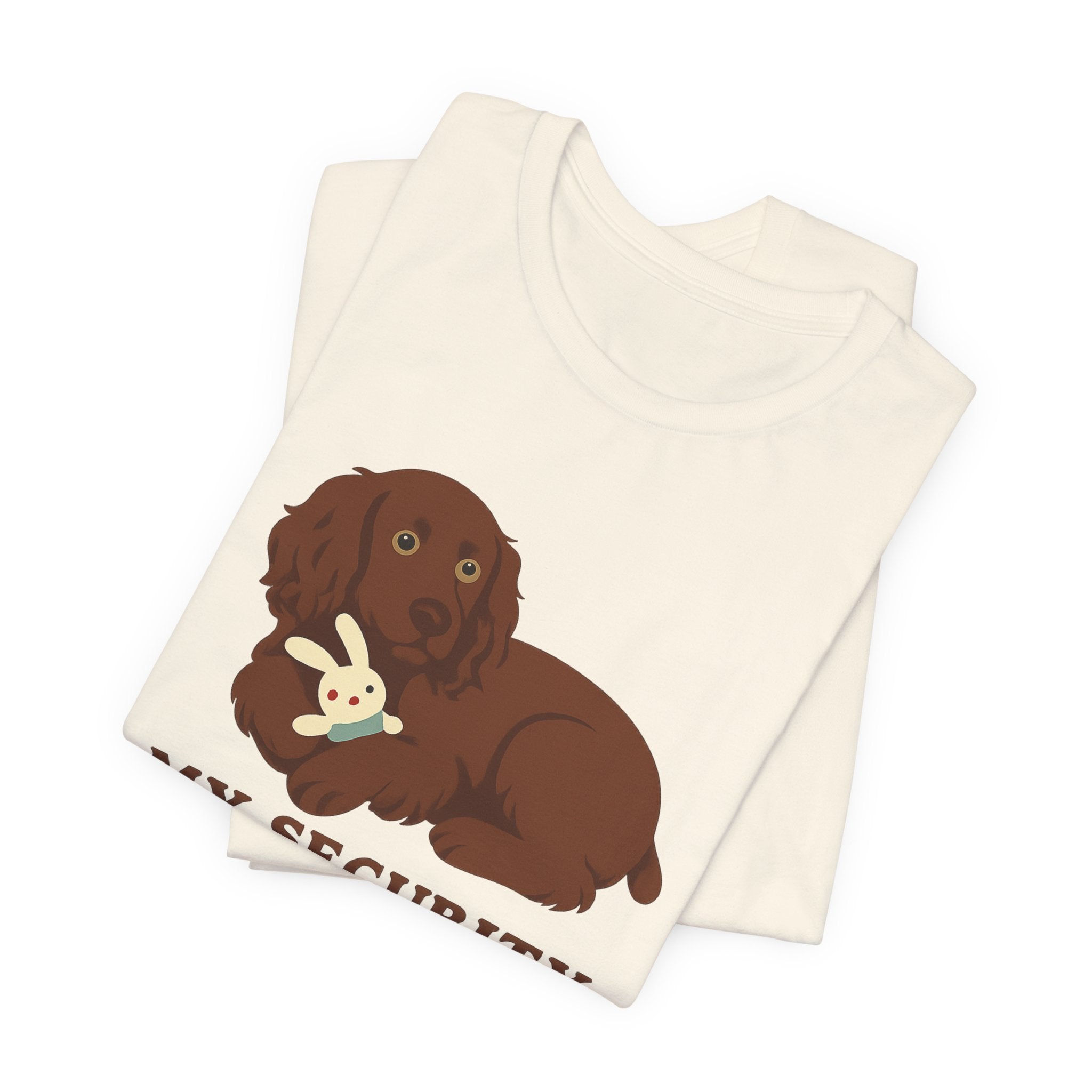 Boykin Spaniel Security Blanket Has a Squeaker Tee
