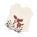 Welsh Springer Spaniel Puddle Inspector Tee
