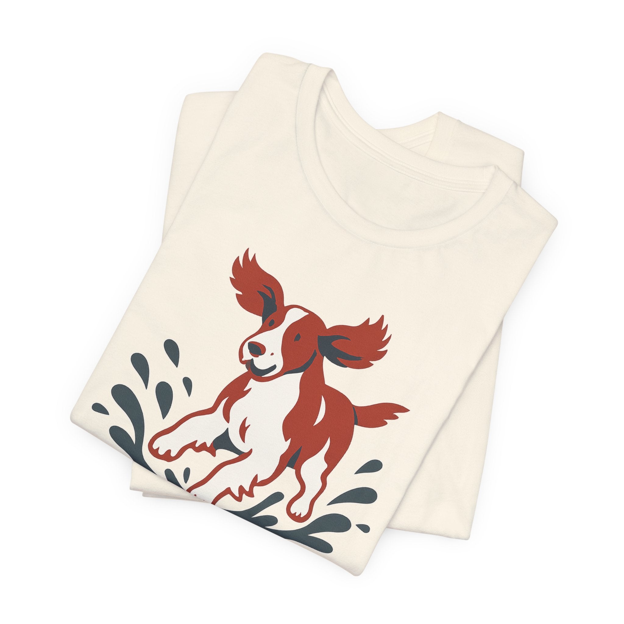 Welsh Springer Spaniel Puddle Inspector Tee