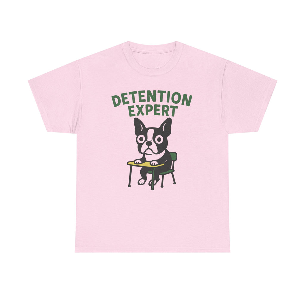Boston Terrier Detention Expert Tee