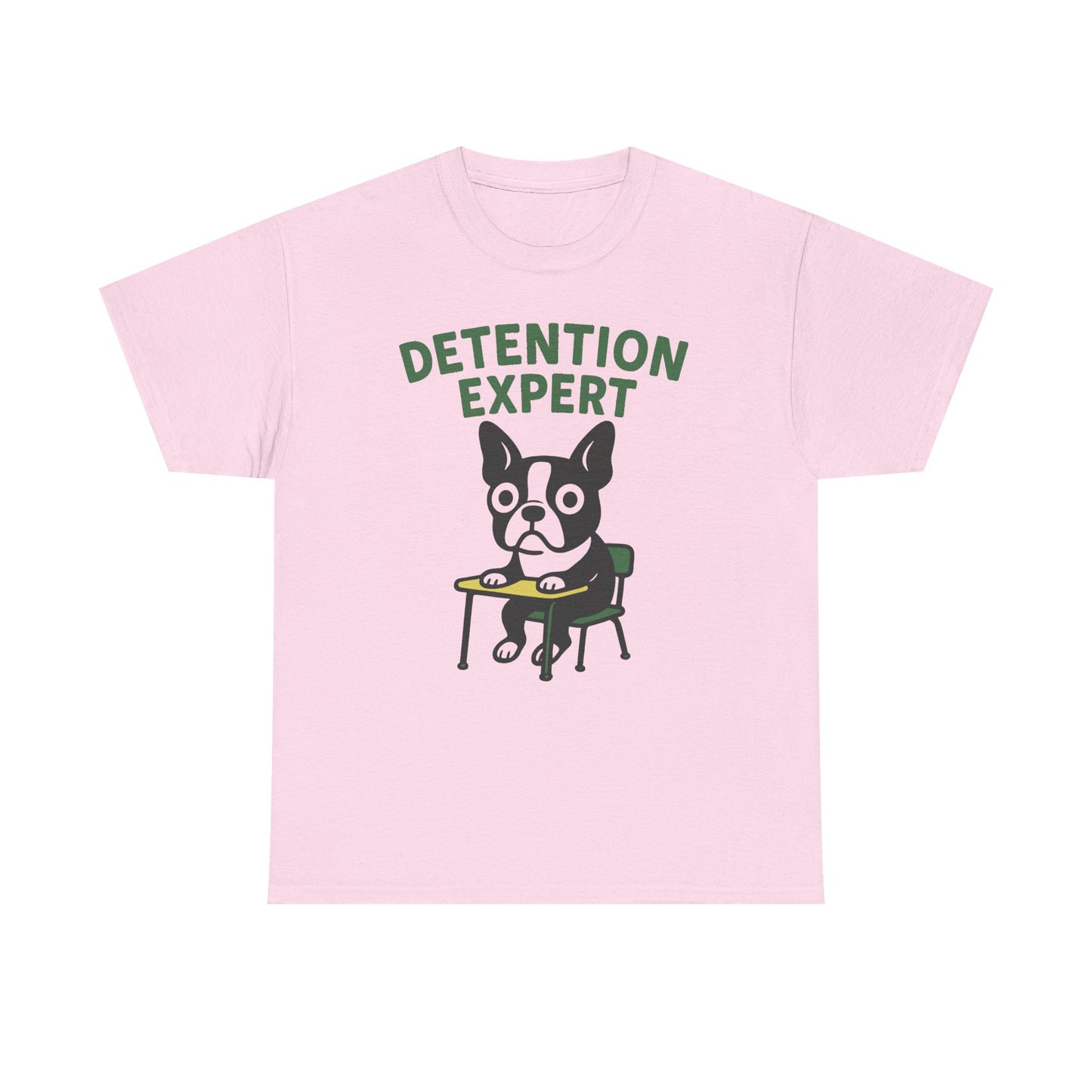 Boston Terrier Detention Expert Tee