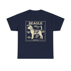 Whimsical Beagle Blueprint T-Shirt
