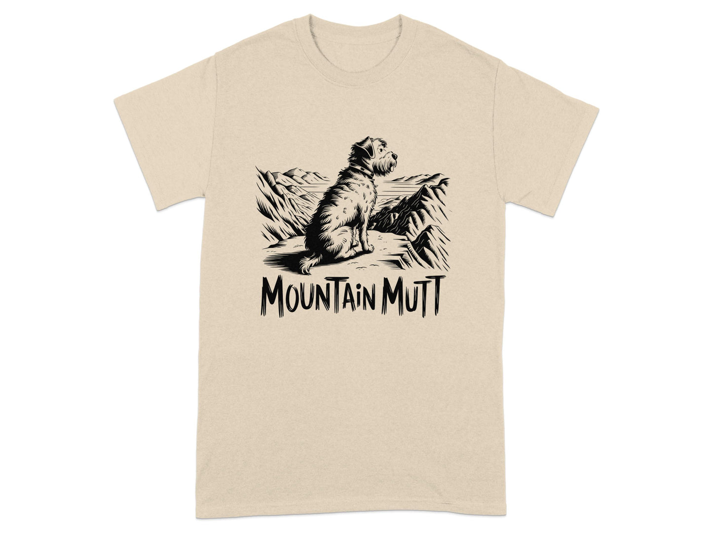 Scenic Mountain Mutt Graphic Print T-shirt product