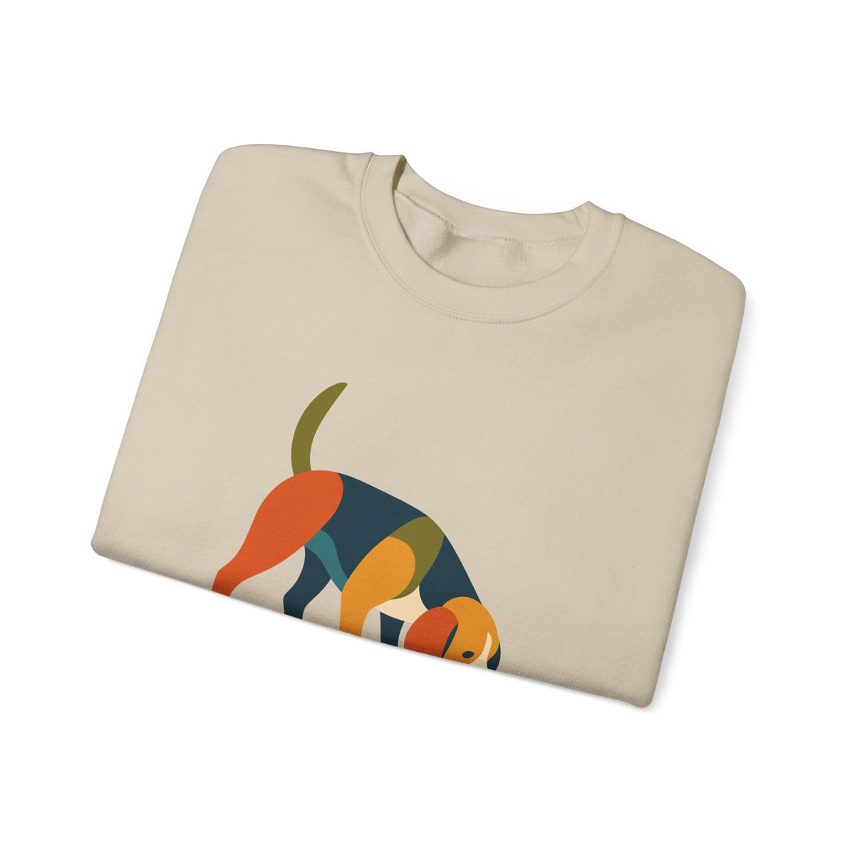 Feral Little Creature Sniffing Beagle Sweatshirt