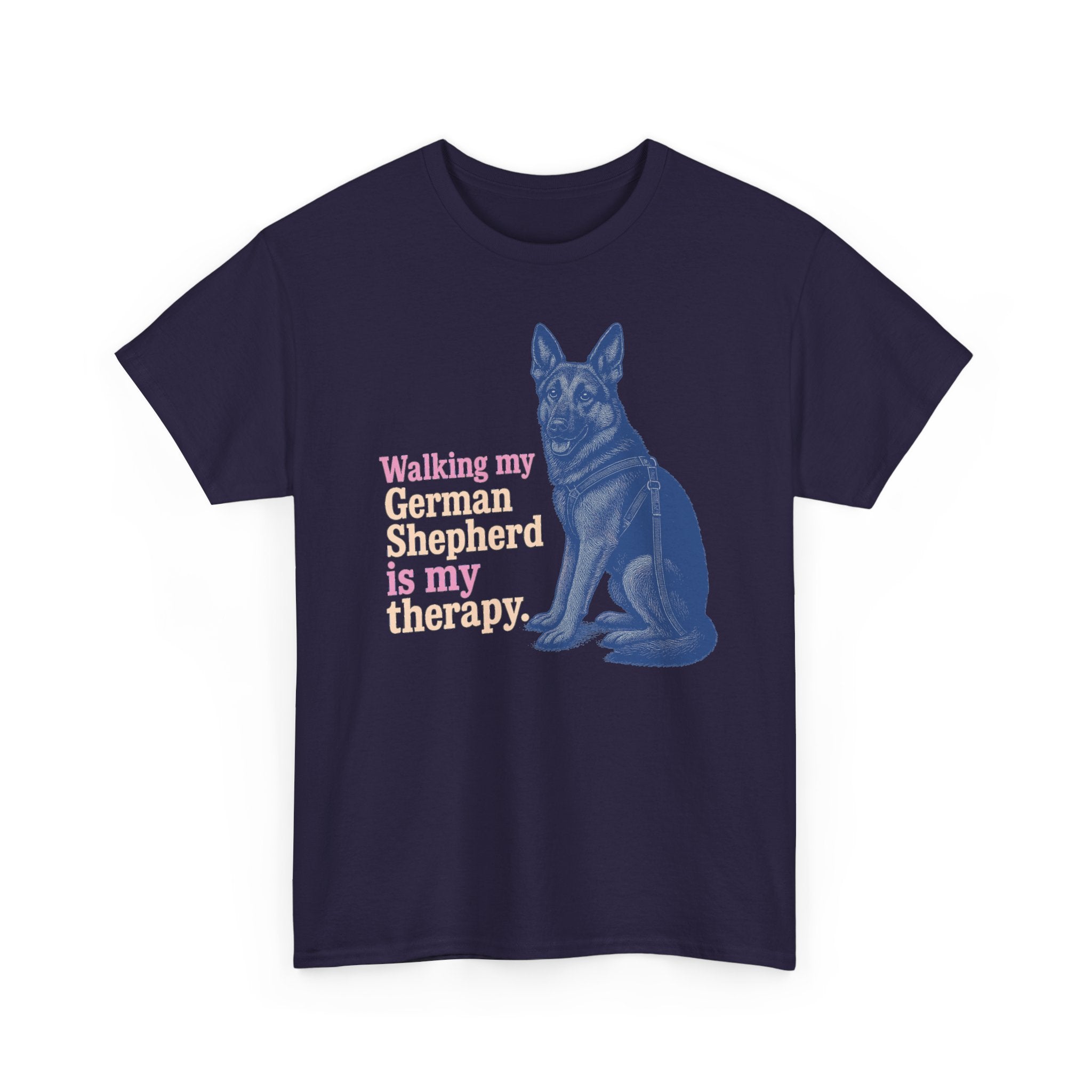 German Shepherd Zen Walker T-shirt