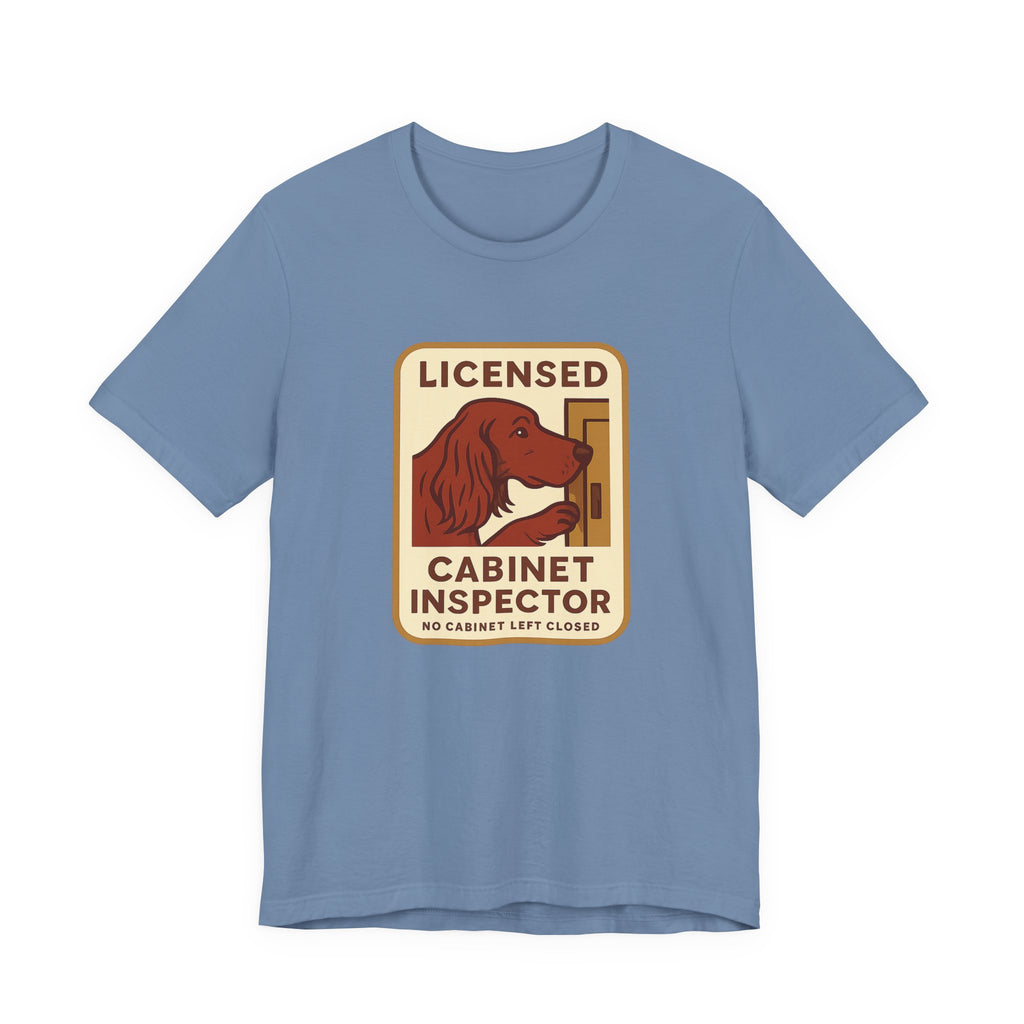 Irish Setter Licensed Cabinet Inspector Tee