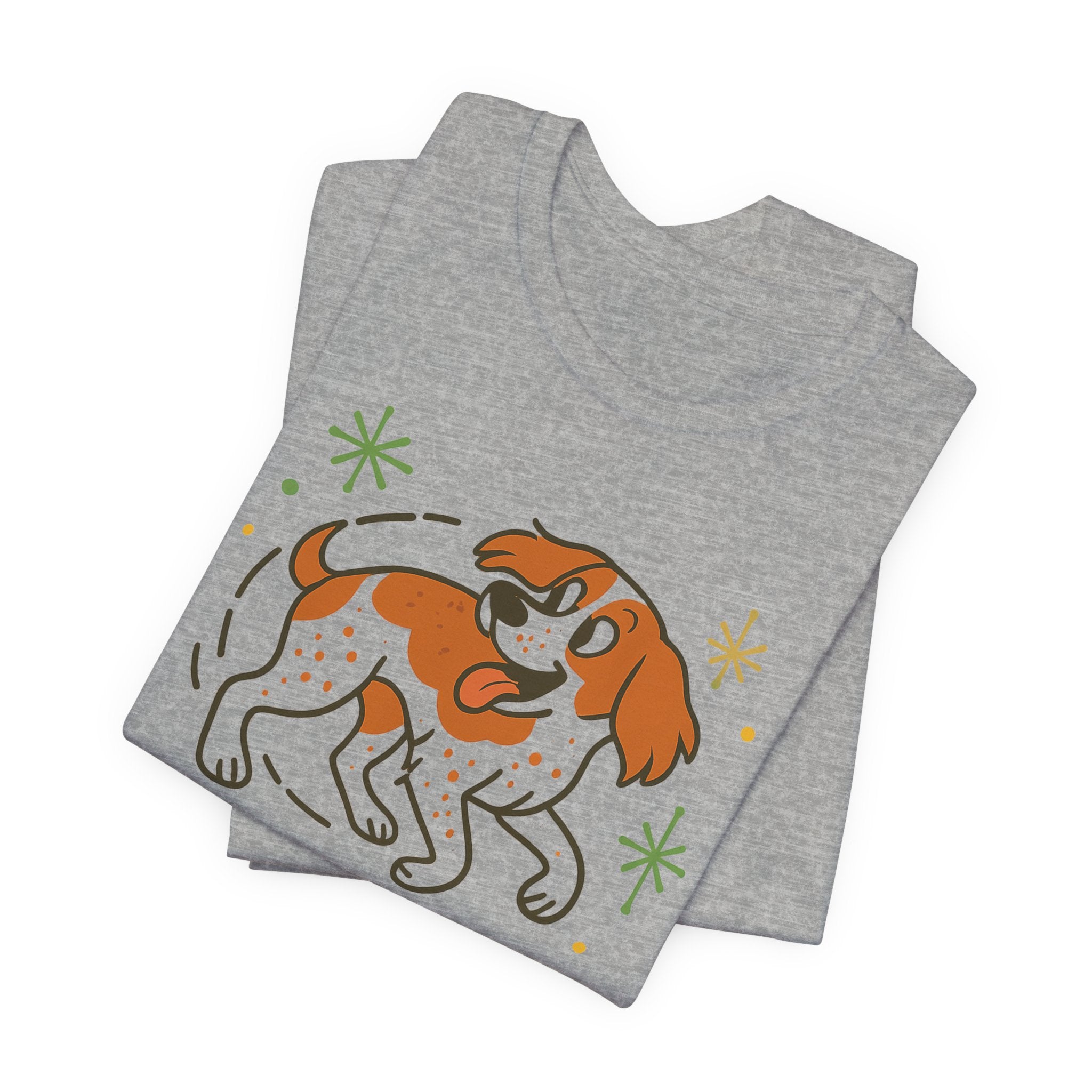 Brittany Spaniel Zoomies Engaged Tee