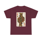 King German Shepherd Playing Card Game Design T-Shirt