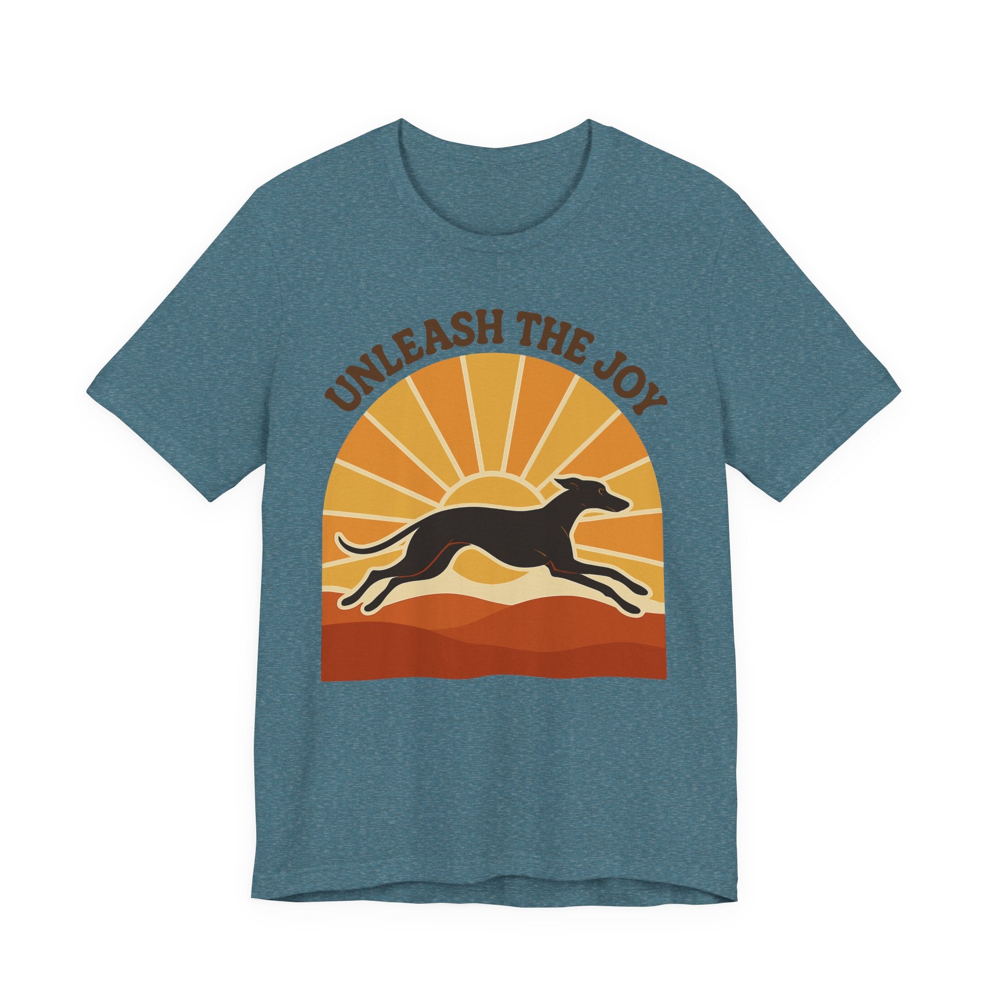 Greyhound Unleash the Joy Tee