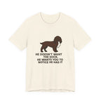 Field Spaniel He Doesn't Want The Sock Tee