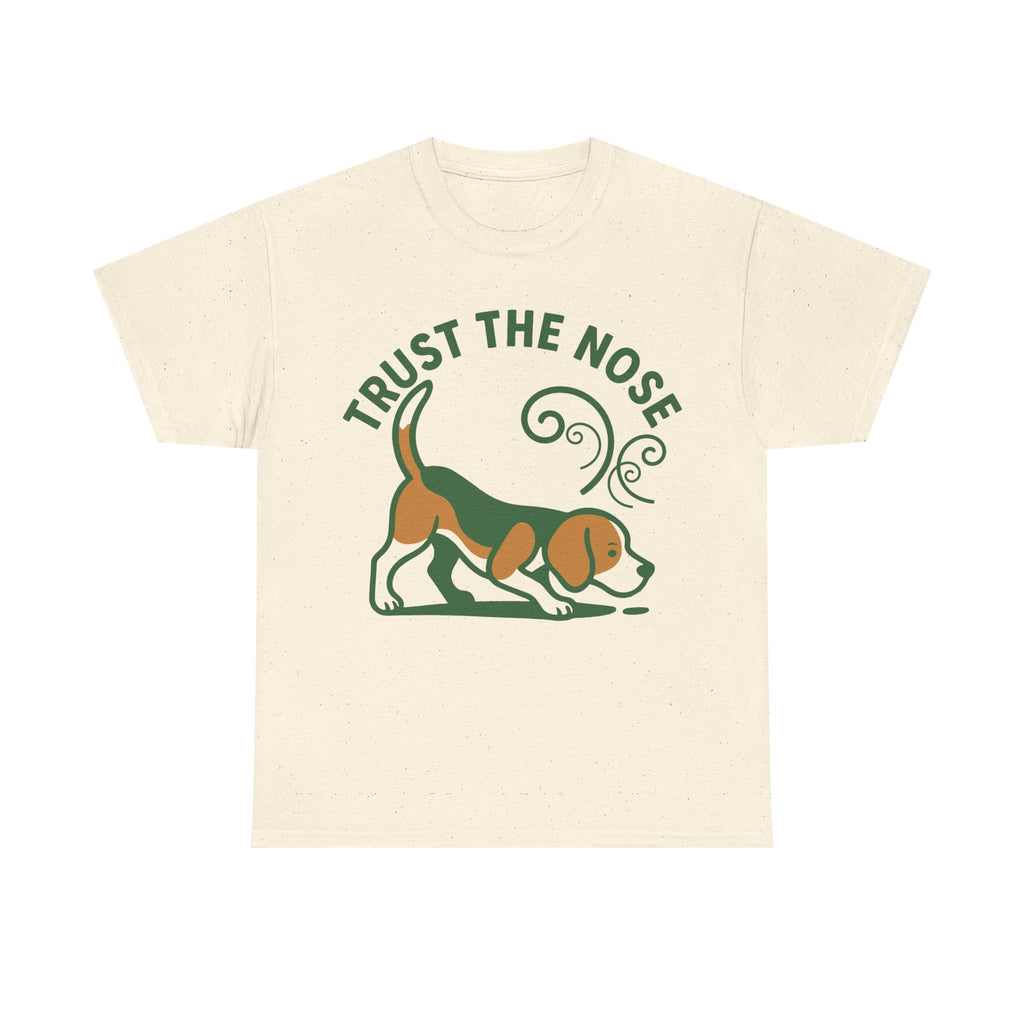 'Trust the nose' Sniffing Beagle T-Shirt